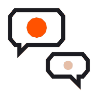 Social media icon animating